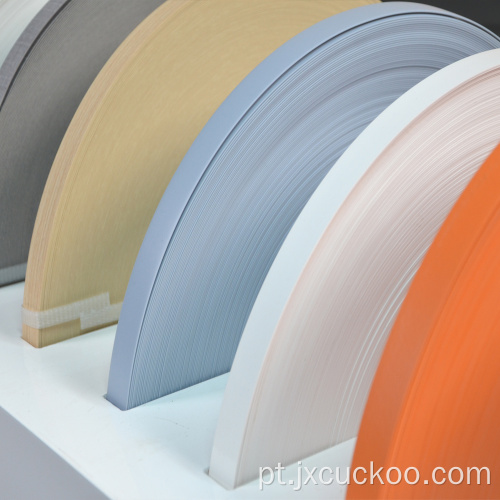 PVC EDG Banding Tape Solid Color Branco